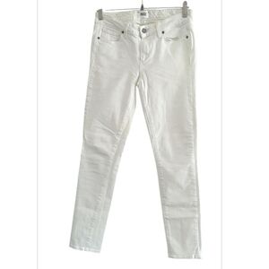 PAIGE White Skyline Skinny Jeans Size 28